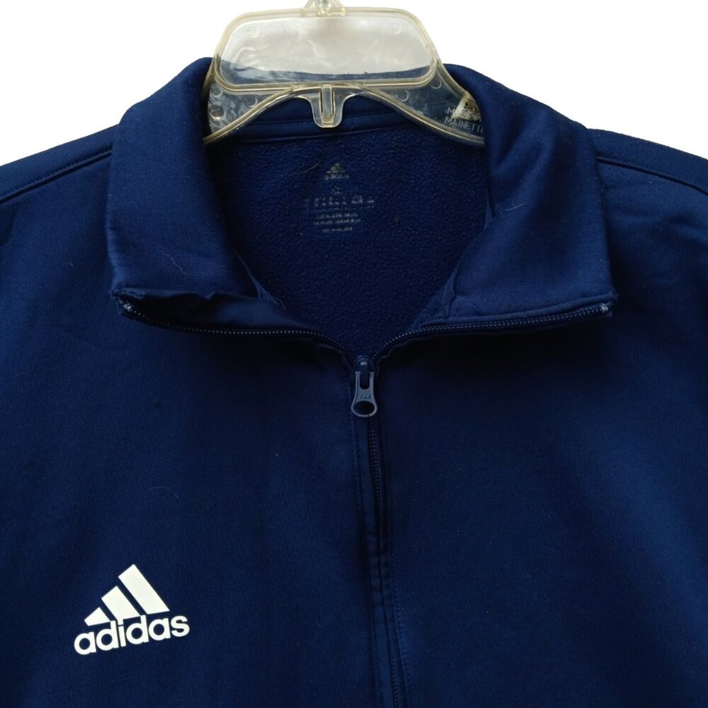 NWT Adidas Team Issue 1 /4 Zip Sweatshirt Size 2XL Navy / Grey - Picture 4 of 6